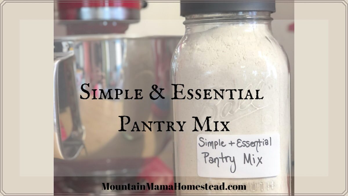 Simple and Essential Pantry Mix