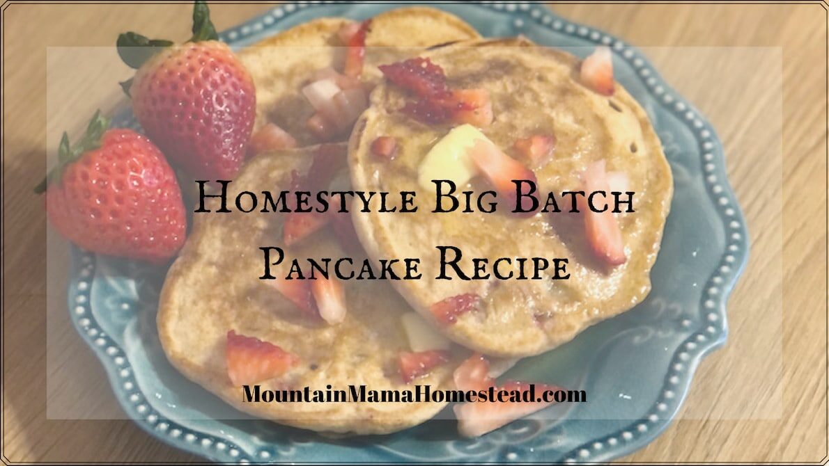 Homestyle Big Batch Pancake Recipe